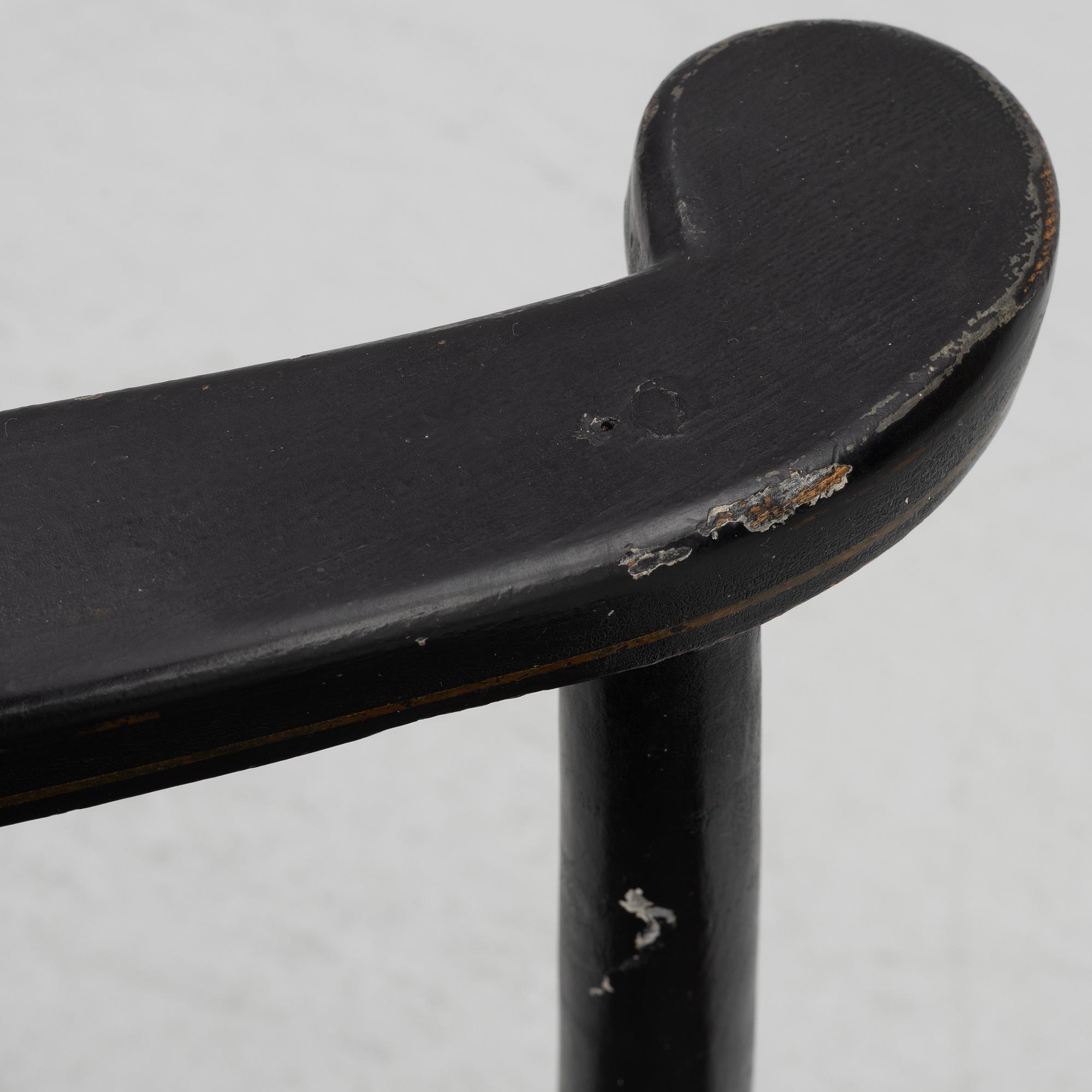 Puderstol, rokoko, 1700-talets andra hälft.