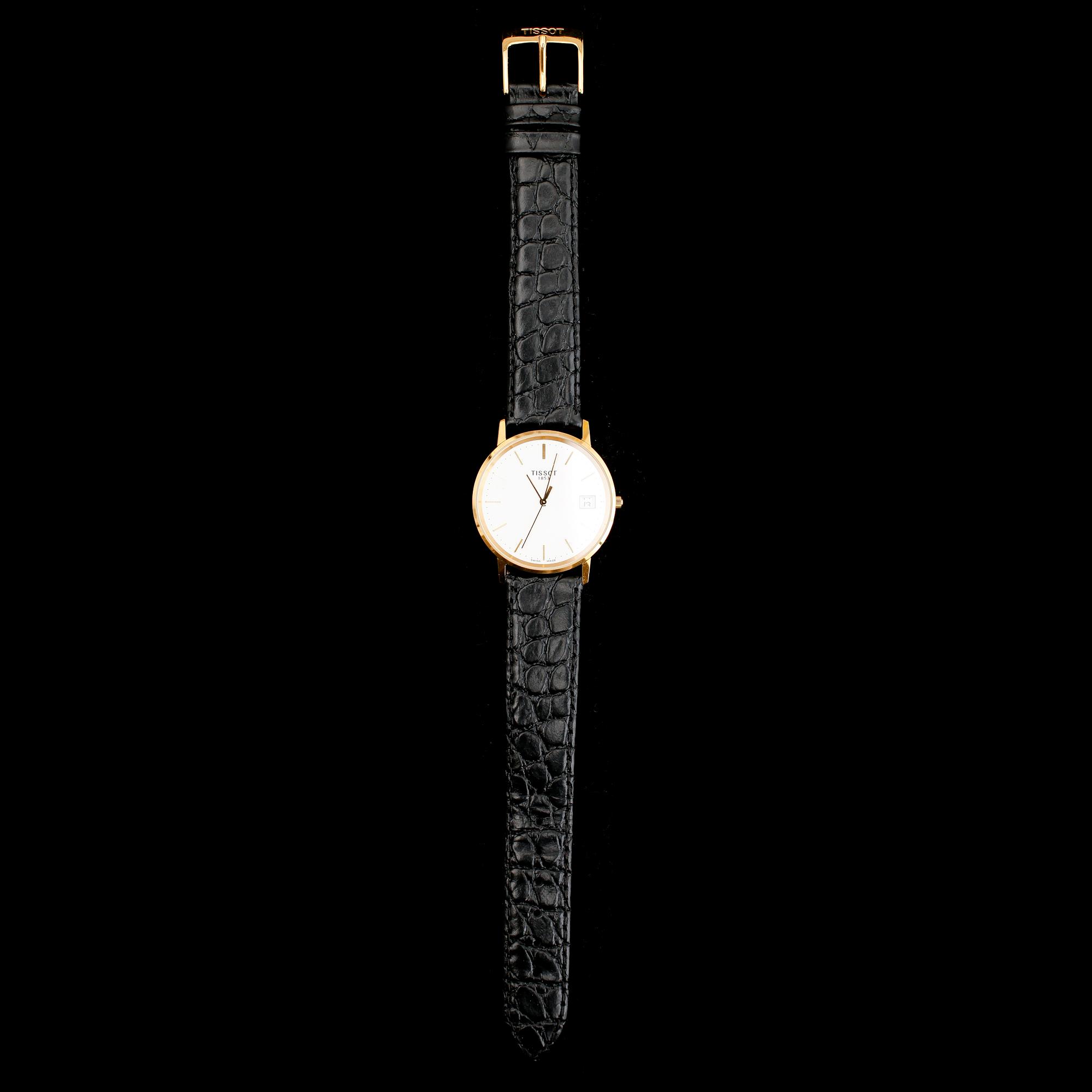 ARMBANDSUR, 18 k guld, Tissot 1853.