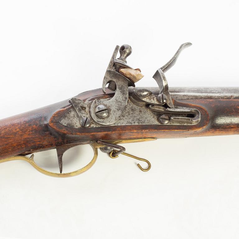 Flintlåsgevär, svenskt, m/1815.