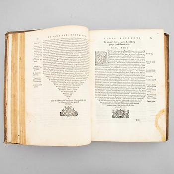 Olaus Magnus’ Historia, Rome 1555, with woodcut map.