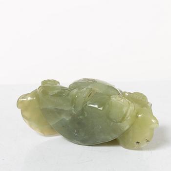 Samling stenfigurer, åtta stycken, Kina, 1900-tal/samtida.