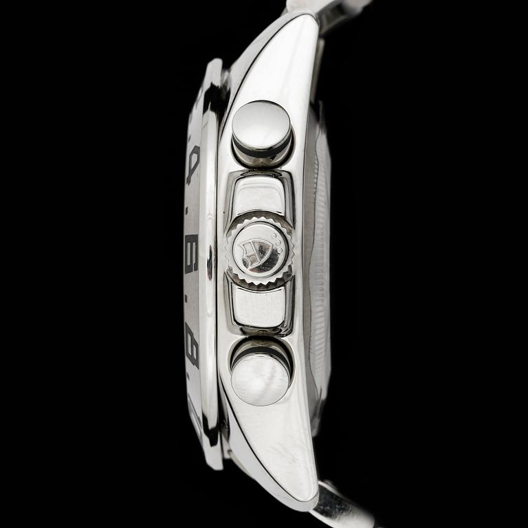 Tudor - Iconaut. GMT - Chronograph. Birth. Ref. 20400 Steel / steel. CC & box. Case no. J81553.Ref 20400 - 95010. 43mm.