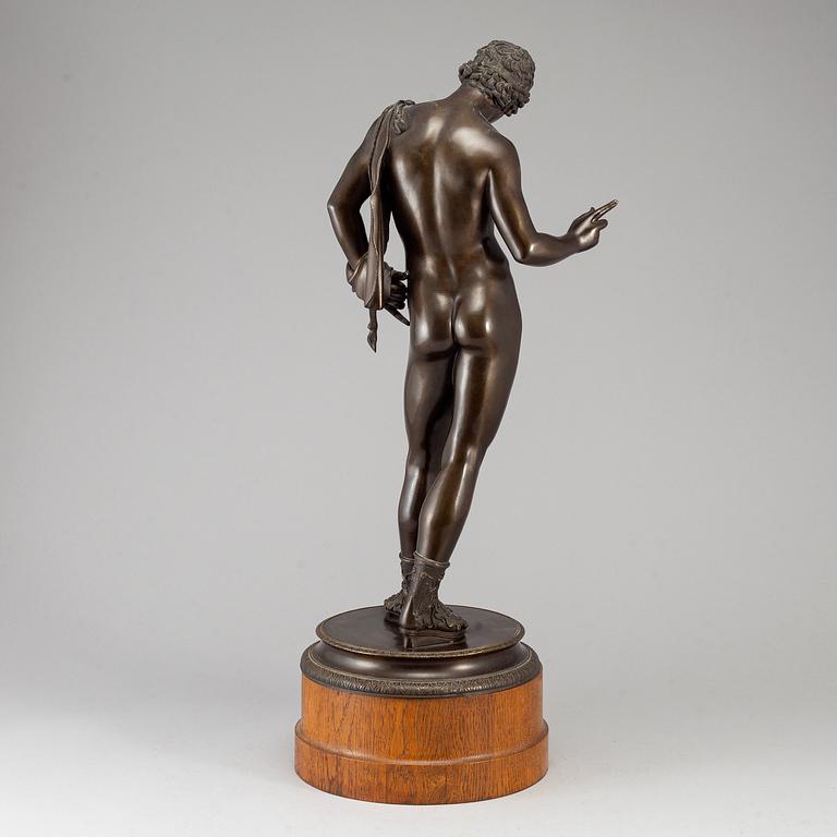 MICHELE AMODIO, Sculpture. Bronze. Signed.