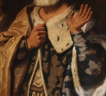 Lambert Jacobsz, King David rebuked by the prophet Nathan.