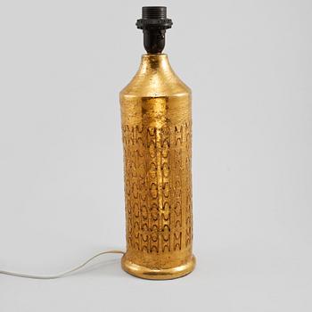 BORDSLAMPA, lergods, Bergboms, 1900-talets andra hälft.