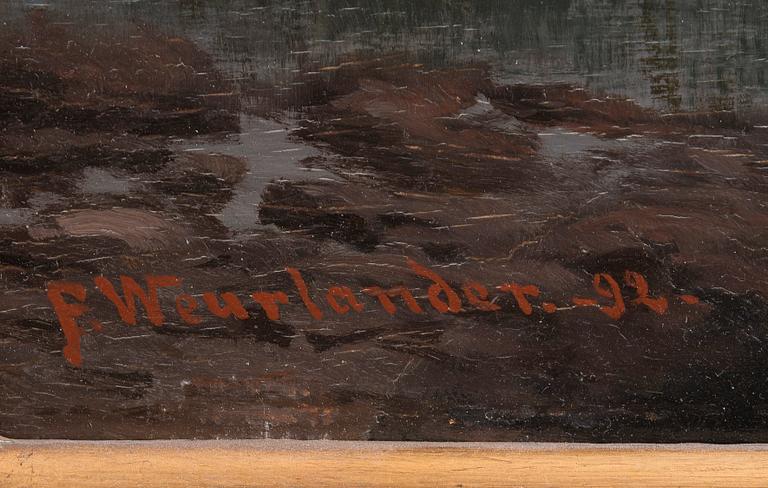 Fridolf Weurlander, KUUTAMO.