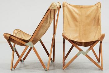 FÅTÖLJER, ett par, 1990-tal.