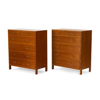 139. David Rosén, a set of two chest of drawers, the "Futura"-series, Nordiska Kompaniet, 1950s.