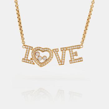 950. A Chopard necklace "Happy Diamonds Love".