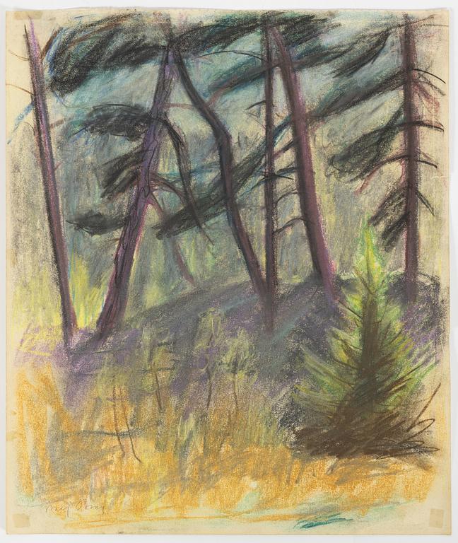 Maj Bring, Forest Landscape.