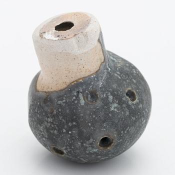 Urmas Puhkan, a ceramic sculpture, signed.