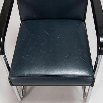 Kaisa Blomstedt, Nojatuoleja, 6 kpl, Post Deco Collection, 1980-luku. Malli 8170 muotoiltu Adeltalle v. 1987.