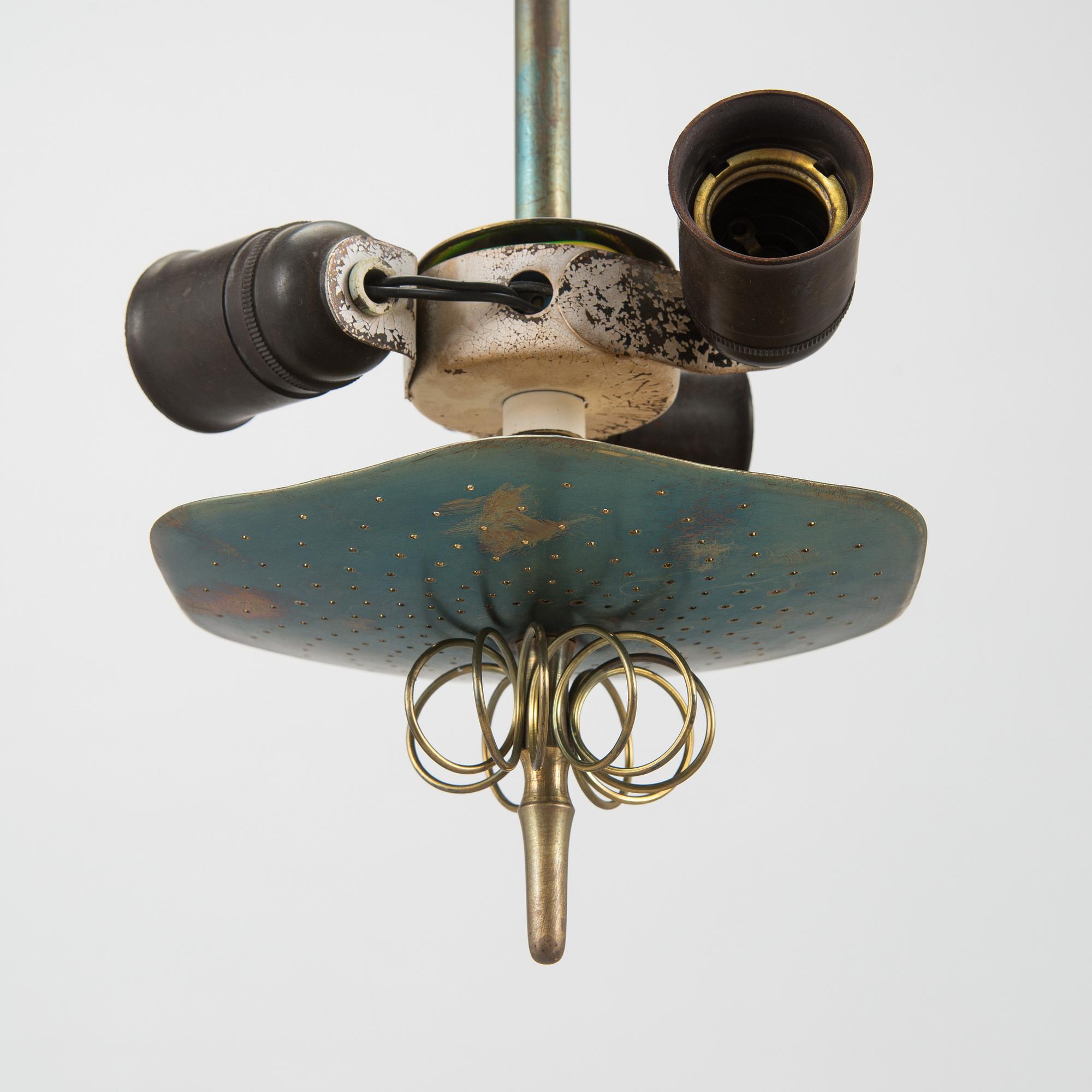 Paavo Tynell, Ceiling lamp for Taito. Made to order 1950.