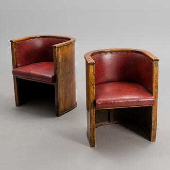 A PAIR OF RESTAURANT CHAIRS, Otto Korhonen och Alvar Aalto. 1930s.