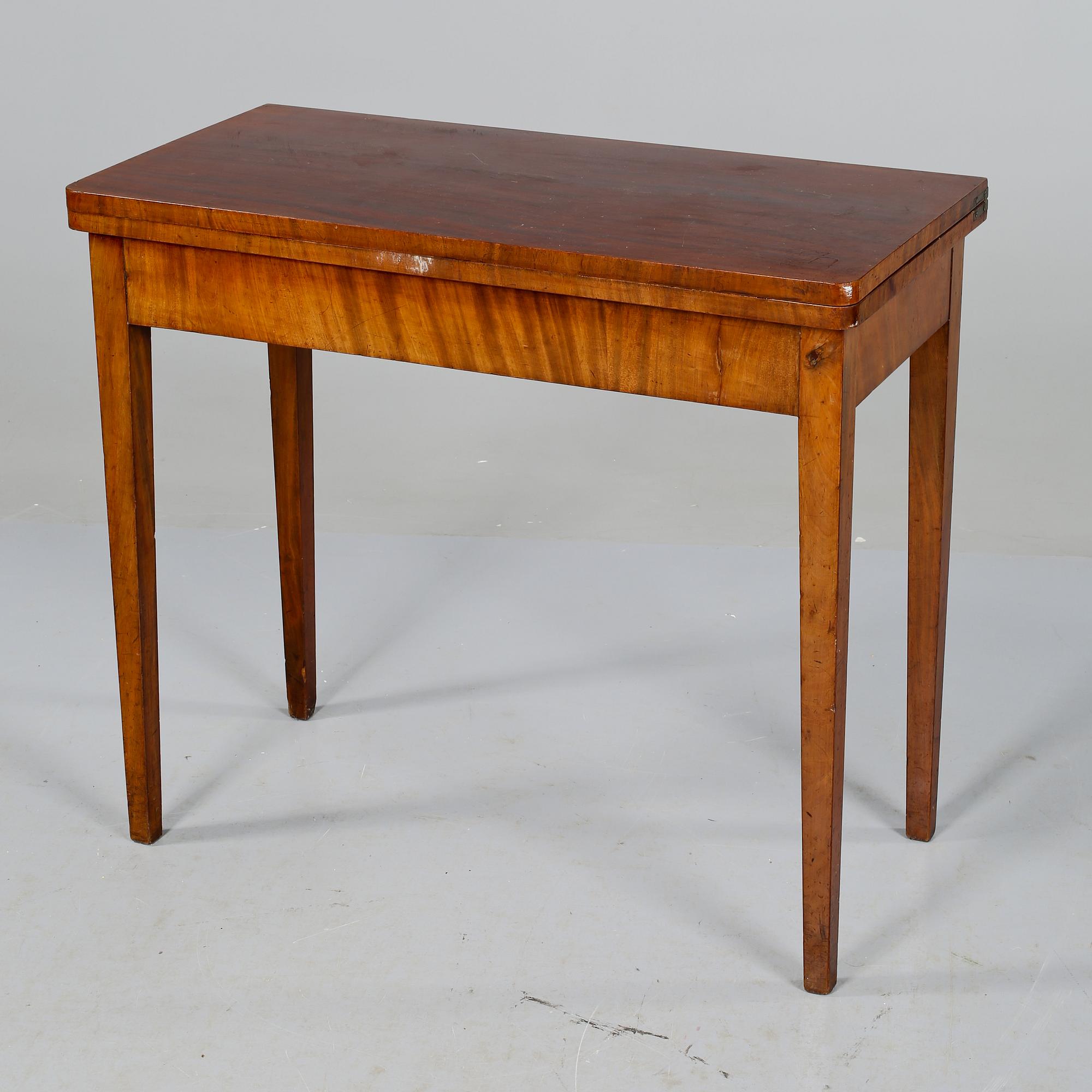 SPELBORD, 1800-talets första del.