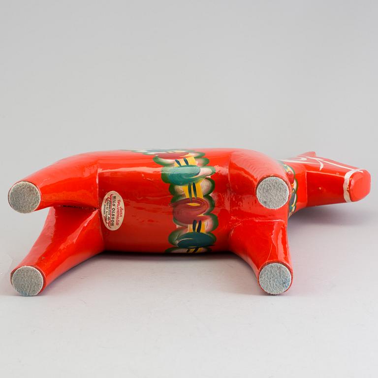 DALAHÄST, bemålat trä, 1900-talets fjärde kvartal.