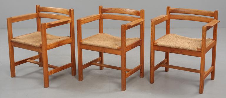 STOLAR, 3 st, Börge Mogensen, Karl Andersson & Söner, 1900-talets andra hälft.