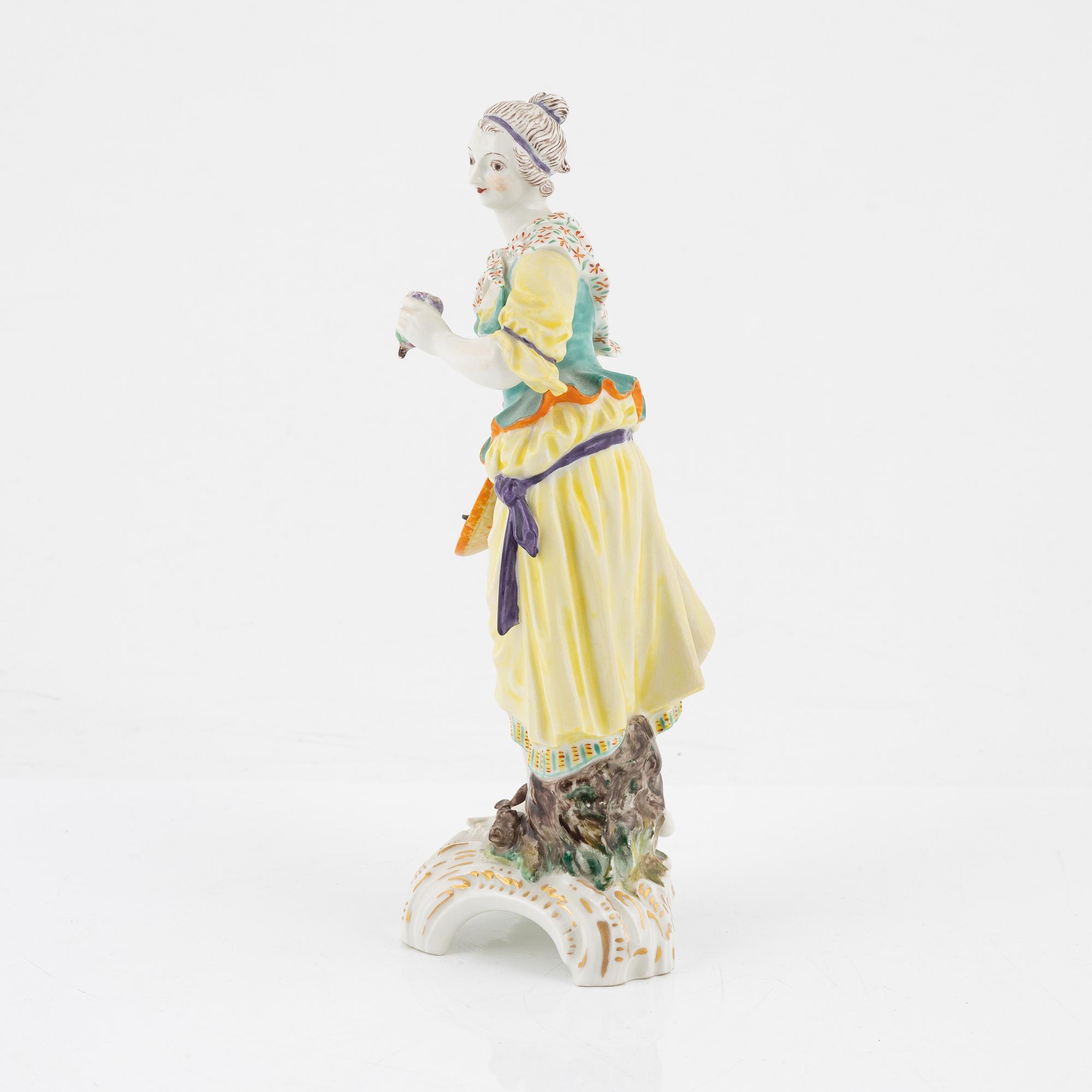 A Berlin porcelaine figurine, 19-20th century.