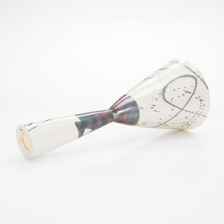 Inkeri Leivo, a ceramic vase, signed IL Arabia.