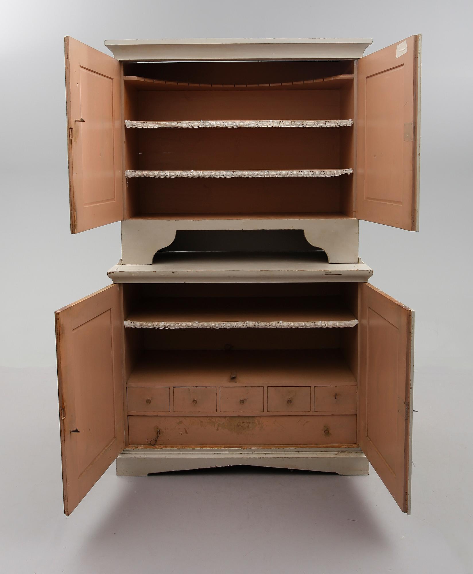 SKÅP, allmoge, 1800-talets första hälft.