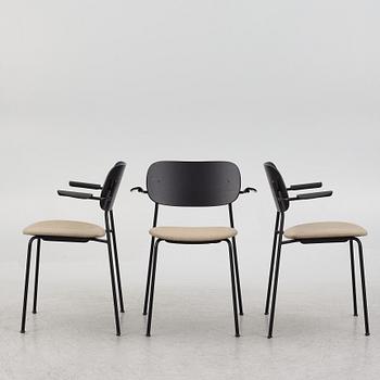 Norm Architects & Els Van Hoorebeeck, a set of three 'Co' chairs, "Co", Audo Copenhagen.