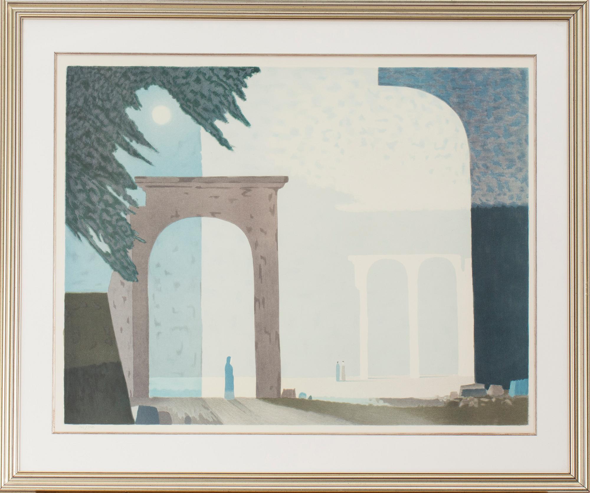 SVEN JONSON, färglitografi, stämpelsignerad och numrerad 146/390.