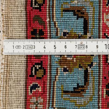 A CARPET, flat weave, ca 234 x 171-173 cm, a kilim technique.