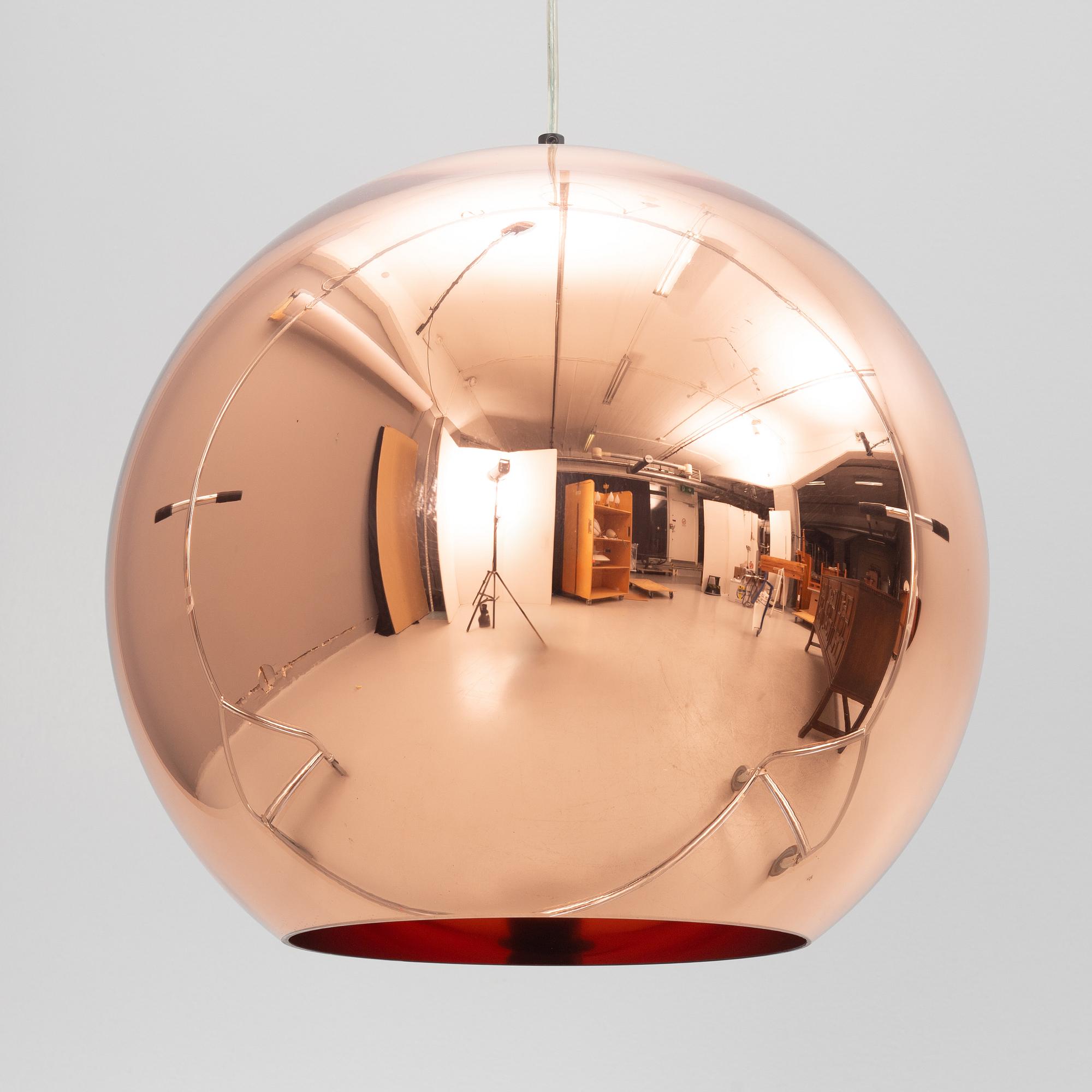 Tom Dixon, a 'Copper Shade Round 45 Pendant', Tom Dixon, 2010.