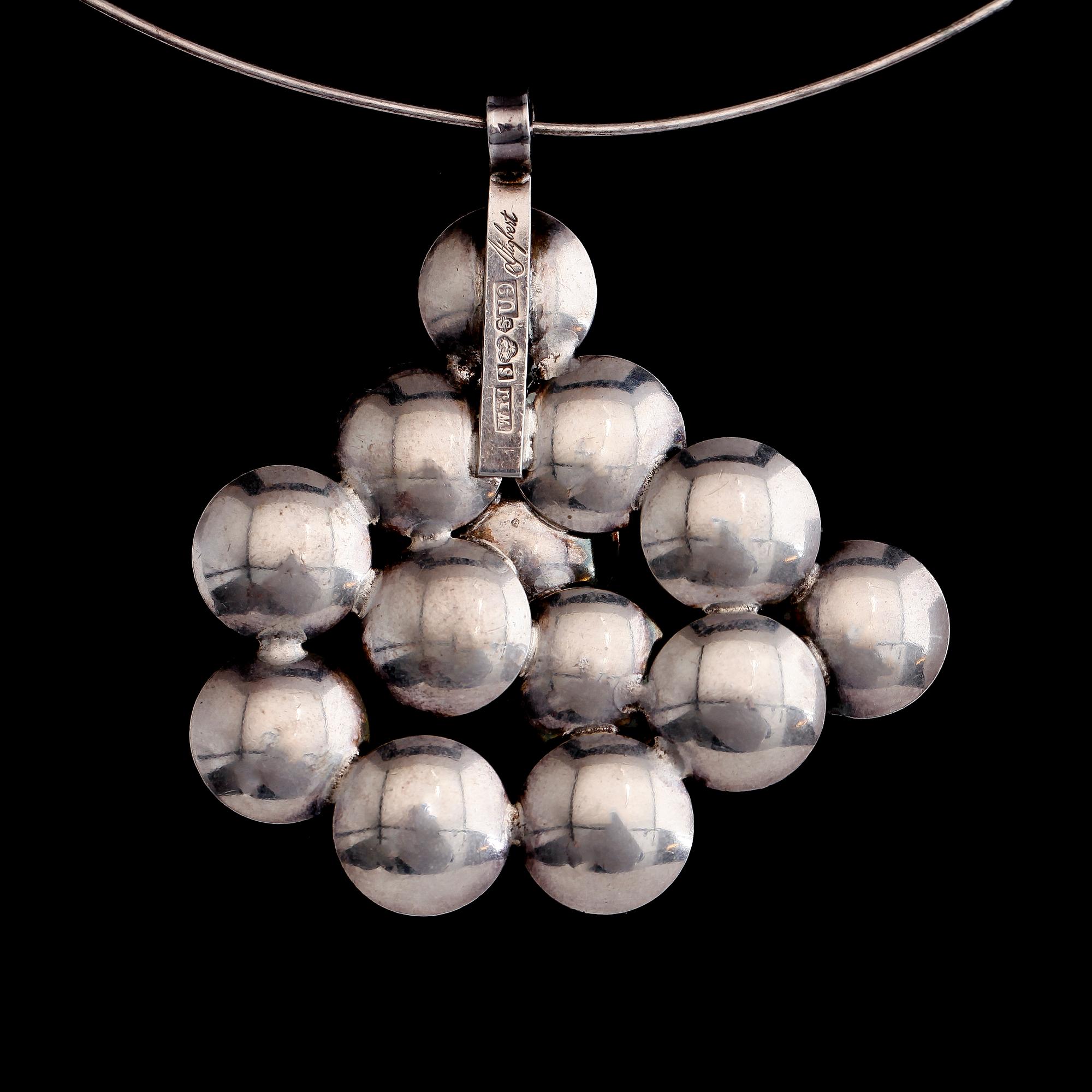 COLLIER, silver, Stigbert, Stockholm 1970. Vikt ca 22 g.