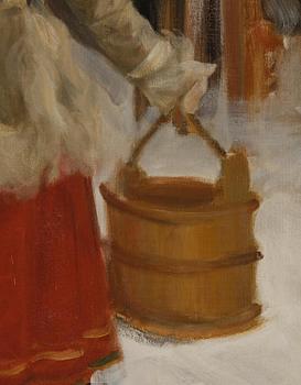 Anders Zorn, "Hämta vatten" ("The Water Pails").