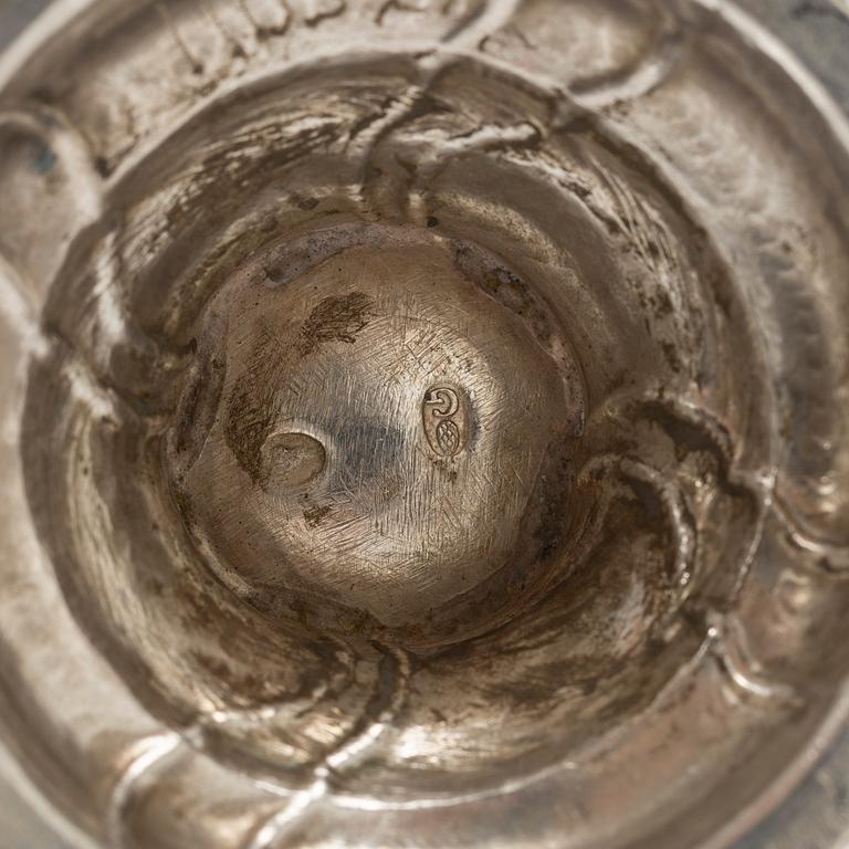 Sockerbössa, silver, rokoko, Augsburg, 1745-47.