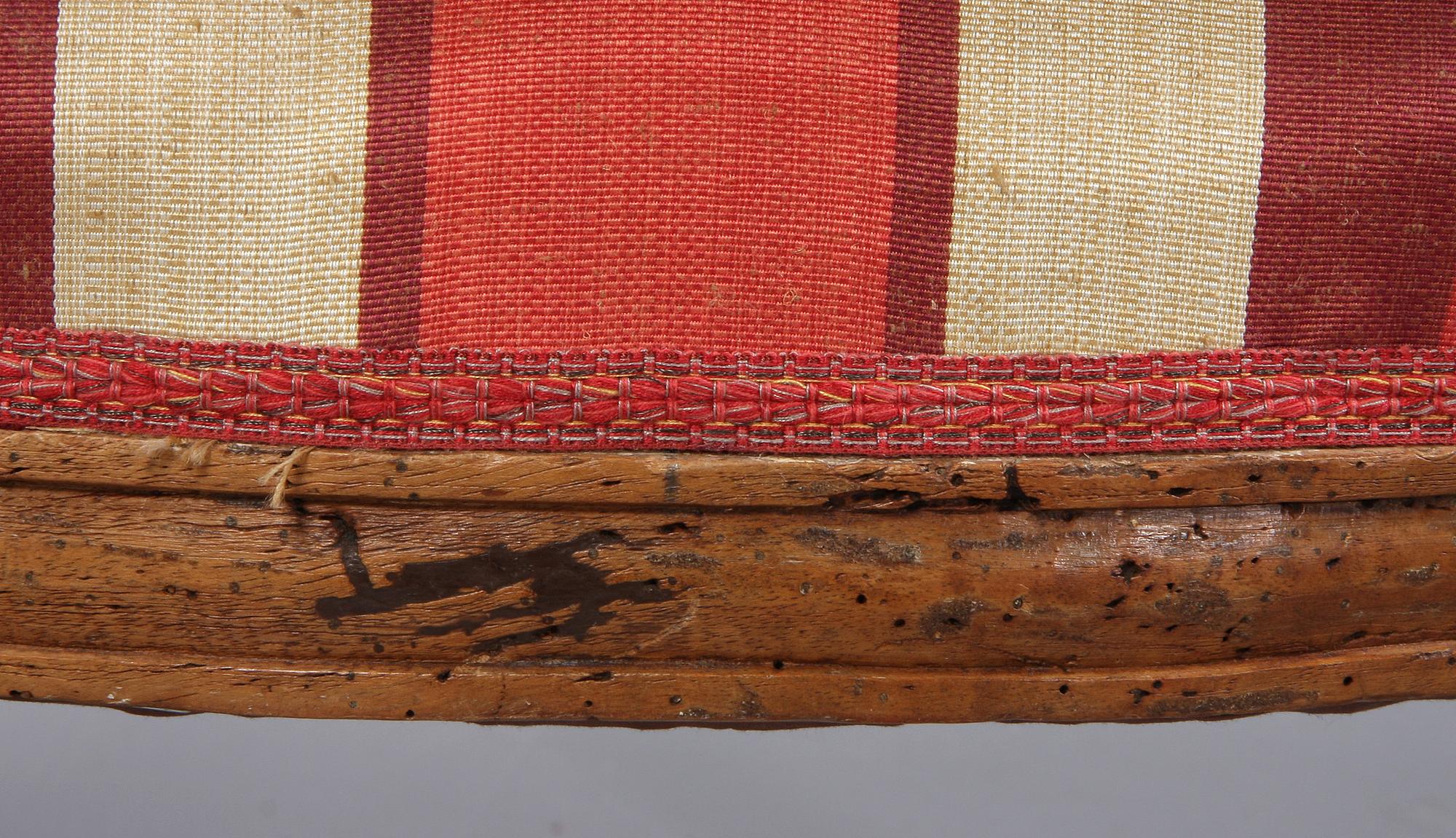 KARMSTOLAR, ett par, Louis XVI, 1700-tal.