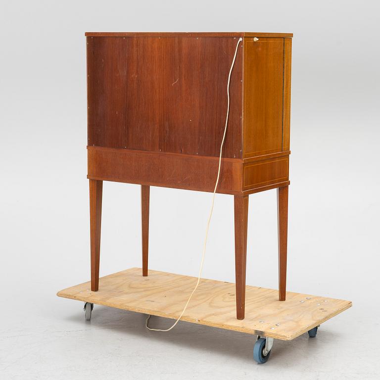 Bar cabinet, mid-20th century.