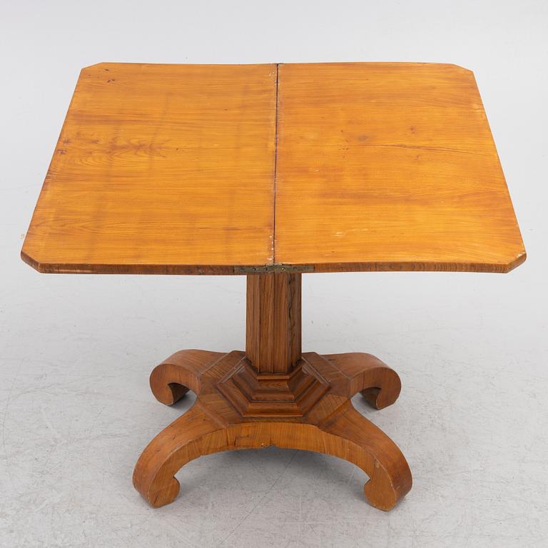 A games table, mid-19th Century.