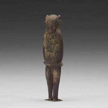 SKULPTUR, silver. Mingdynastin (1368-1644).