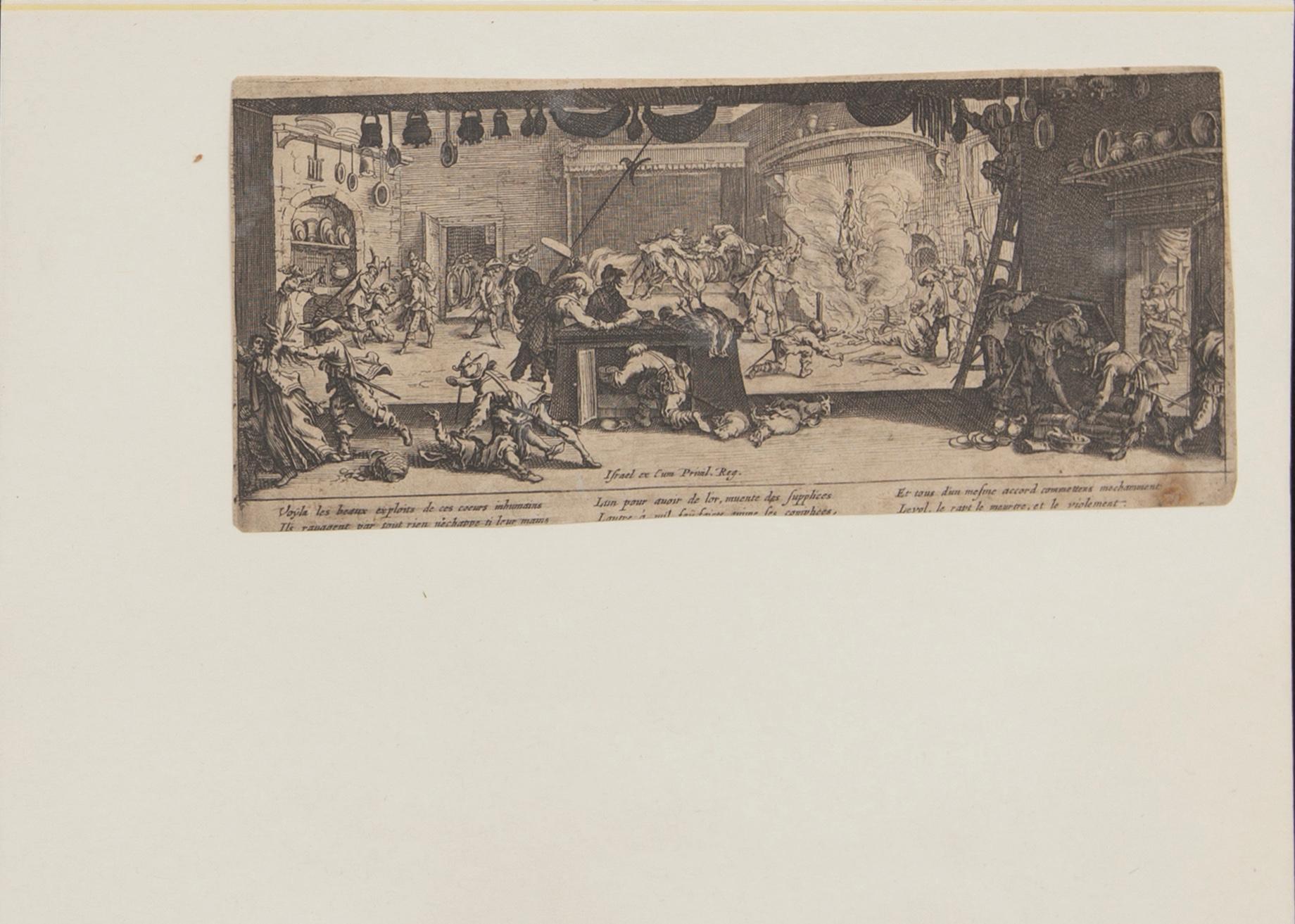 Jacques Callot, 9 etchings, Paris 1633,