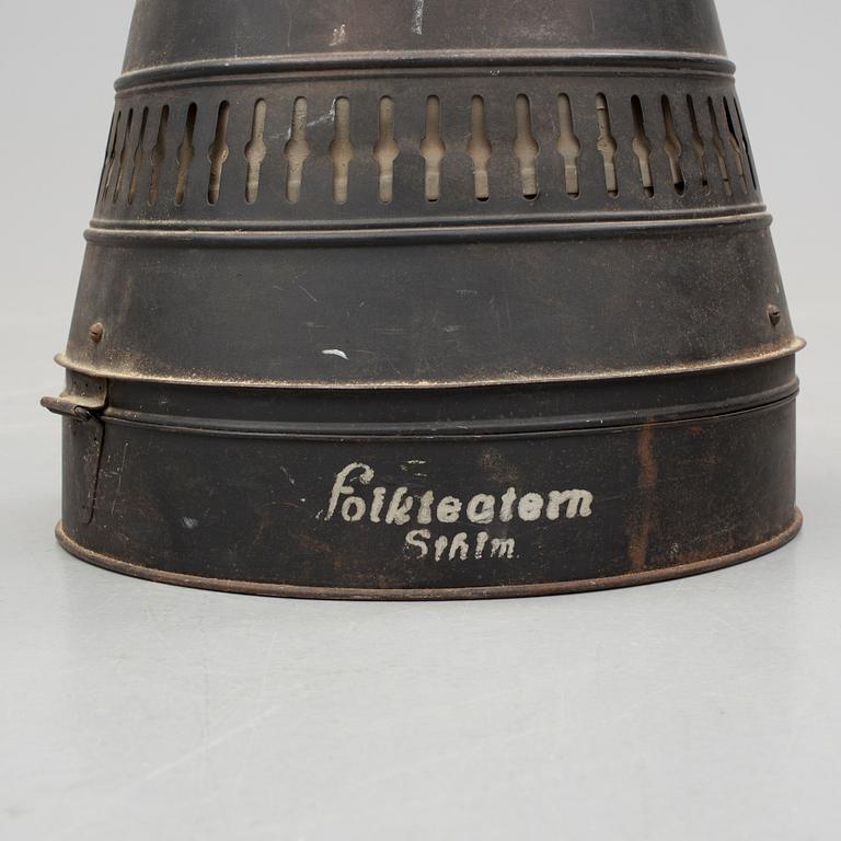 STRÅLKASTARE/TAKLYKTA, 1900-tal.