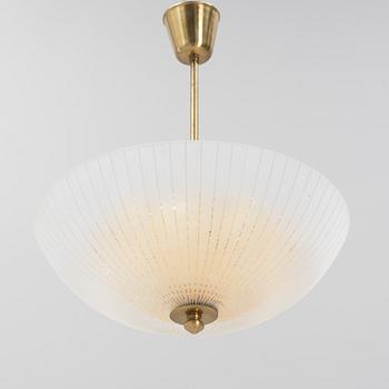 A Swedish Modern ceiling lamp, 1940's.
