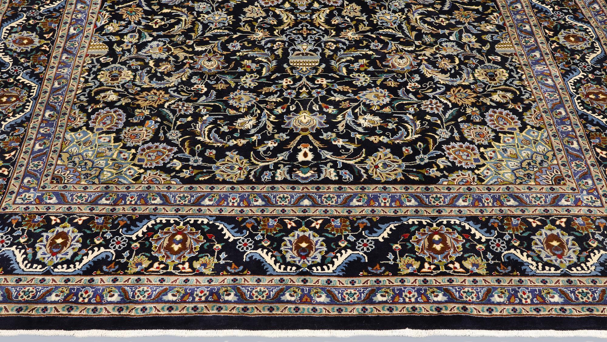 A Kashmar carpet, approx. 335 x 248 cm.
