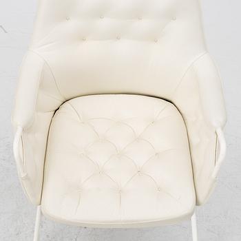Bruno Mathsson, armchair/office chair, "Mirja", custom-made in 2001.