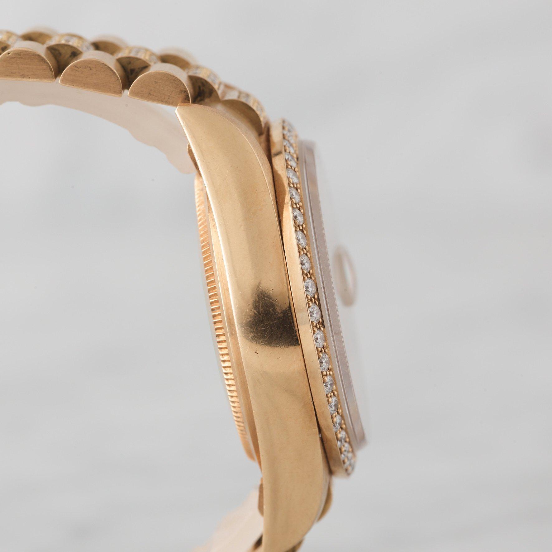 ROLEX, Oyster Perpetual, Day-Date, Chronometer, "Myriad dial", wristwatch, 36 mm,