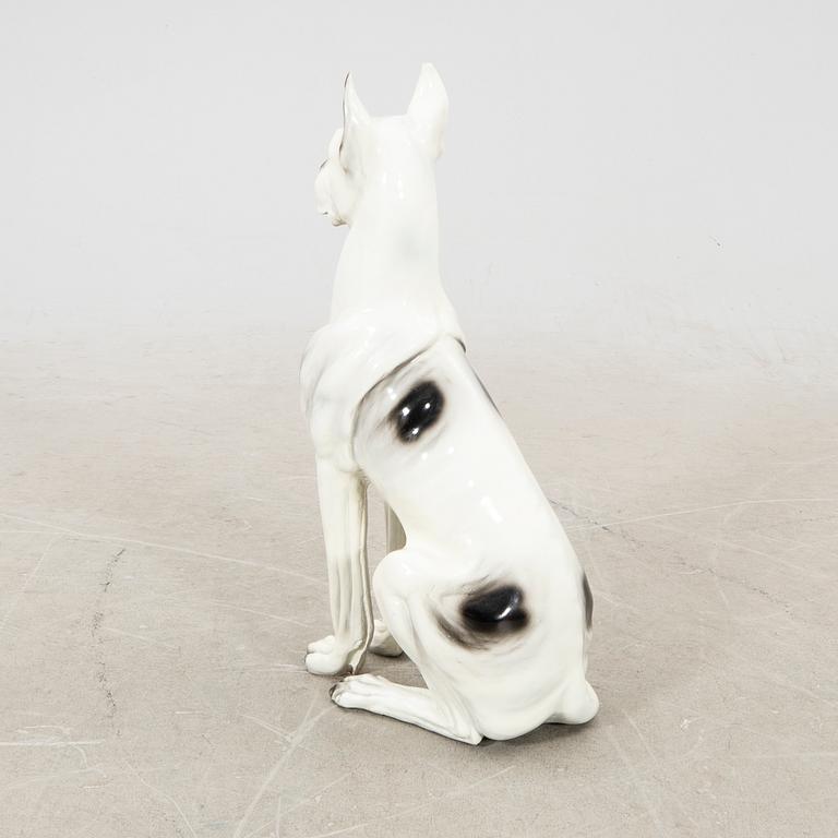 Floor figurine late 20th century earthenware.