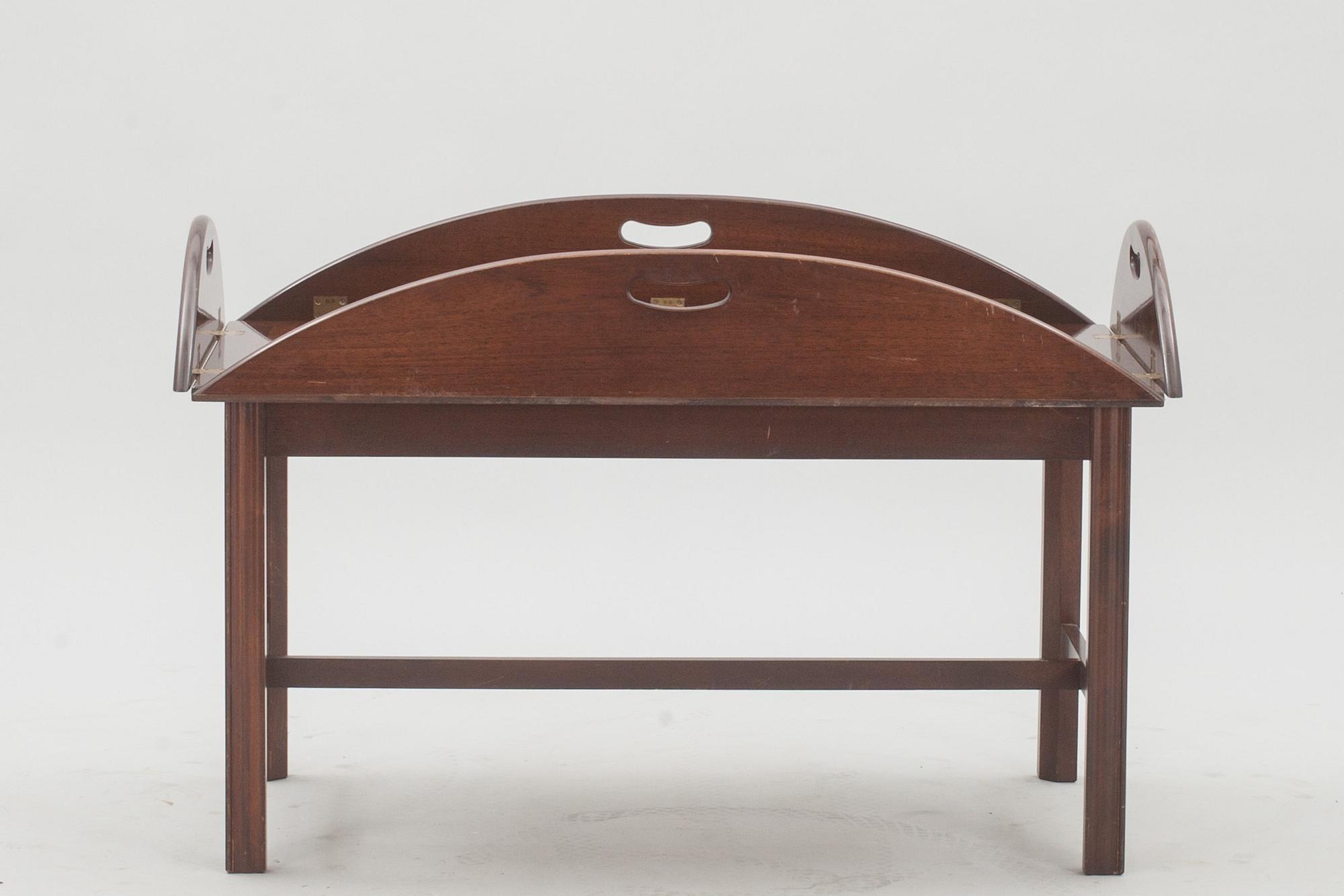 SOFFBORD, sk Butlers Tray, England, 1900-talets mitt/andra hälft.