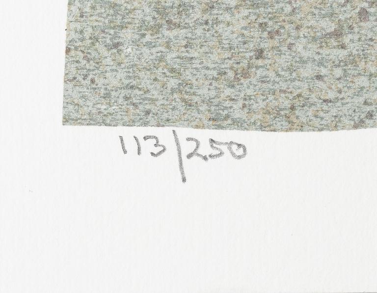 Madeleine Pyk, "Tusen dagar och en dröm", portfolio with 4 lithographs in colours and a book.