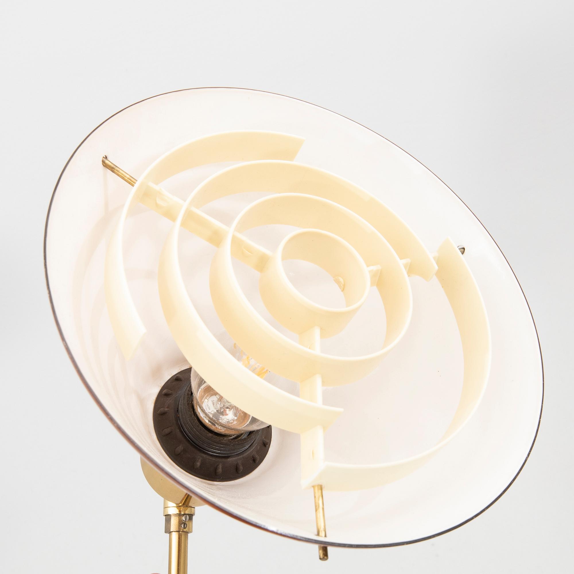 Wall lamps, a pair model 8182, Falkenbergs Belysning, second half of the 20th century.