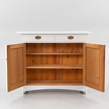 An Art Nouveau sideboard, circa 1900.
