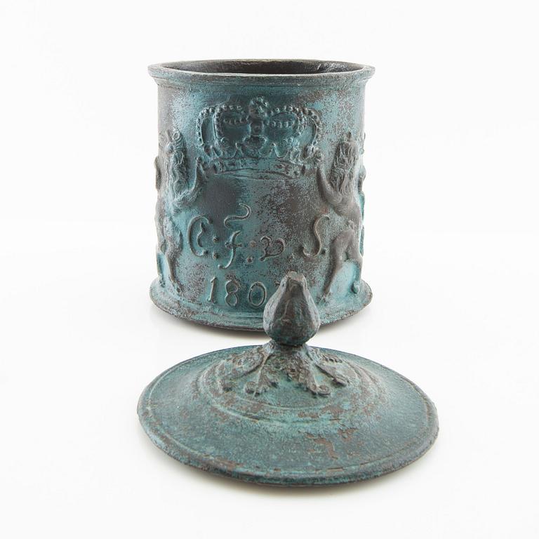 Tobacco tins 3 pcs., including Hällefors factory 20th century.