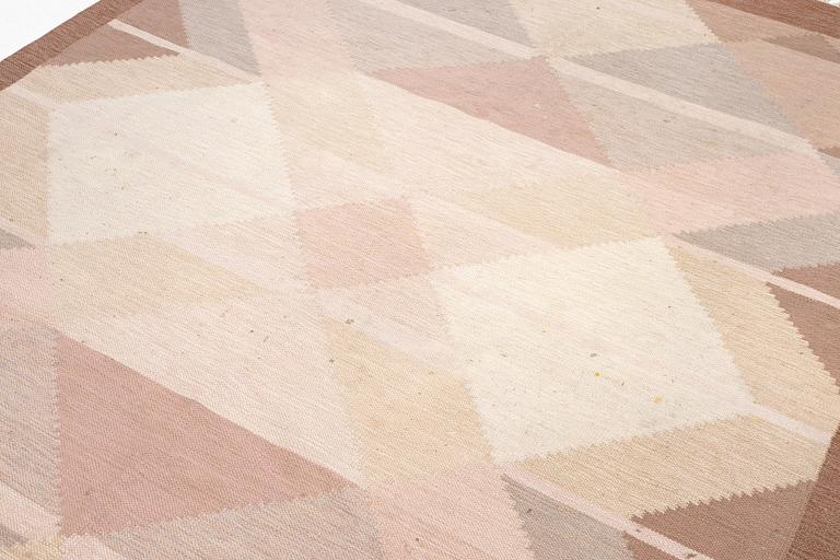 Anna-Johanna Ångström, a flat weave carpet, signed Å, c. 285 x 200 cm.
