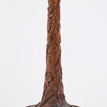 A Swedish Art Nouveau floor lamp, ca 1900.