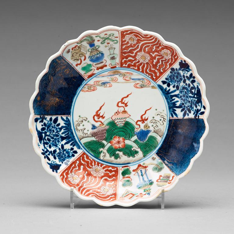 FAT, porslin. Qingdynastin, Kangxi (1662-1722).